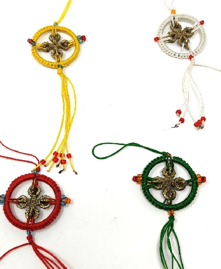 Llavero "Doble dorje"