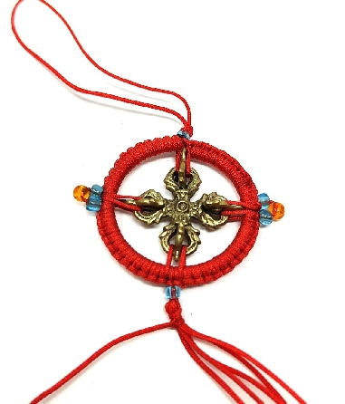 Llavero "Doble dorje"