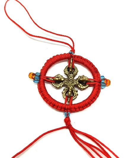 Llavero "Doble dorje"