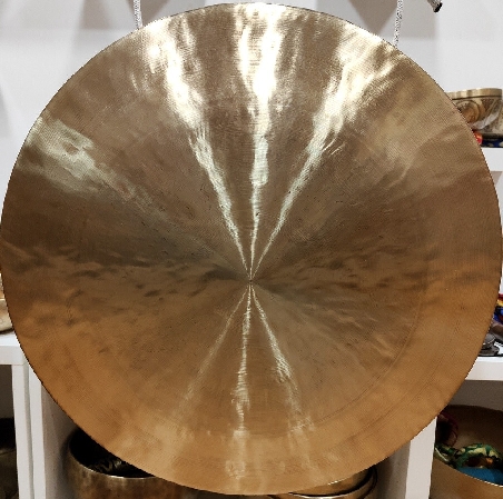 Gong "White chau" 55 cms. + funda