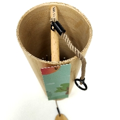Campana tubular de bambú "verano" 2