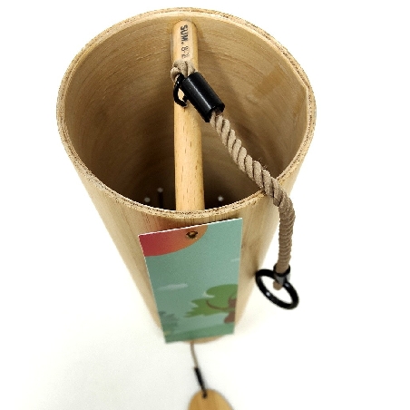 Campana tubular de bambú "verano"