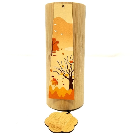 Campana Tubular de bambú "Otoño"