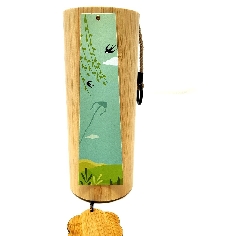 Campana Tubular de bambú "primavera"
