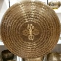 Gong Tam Tam 40 cms. "Doble dorje- Om mane" + funda