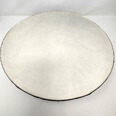 pandero oceánico transparente 40 cms.