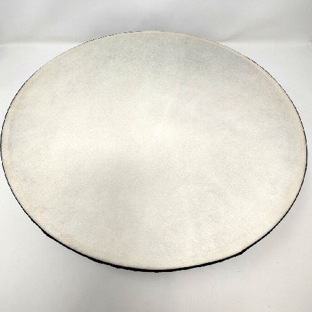 pandero oceánico transparente 40 cms.