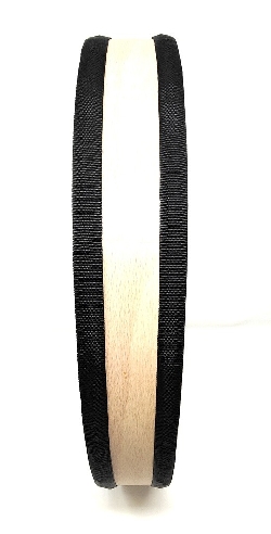 pandero oceánico transparente 40 cms.