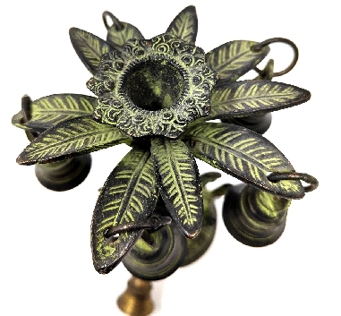 Lámpara Ganesh con campanillas