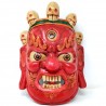 Máscara de madera Vajrapani grande