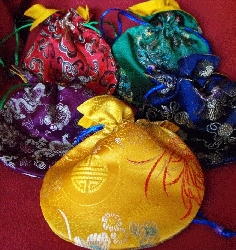 Bolsa seda grande "monedero" (pack 10) 2