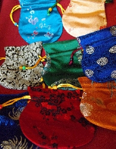 Bolsa seda mediana "monedero" (pack 10)