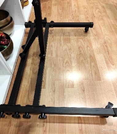 Soporte de Gong forma T- 80 cms.