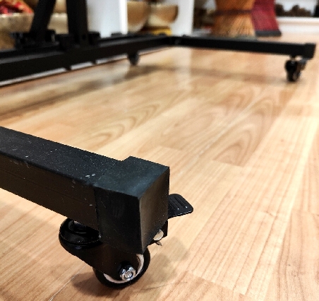 Soporte de Gong forma T- 80 cms.