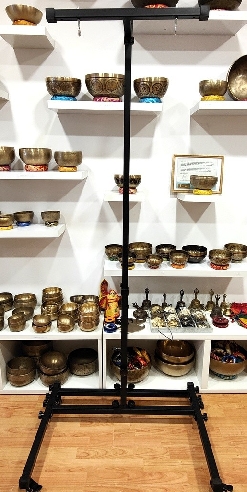 Soporte de Gong forma T- 80 cms.