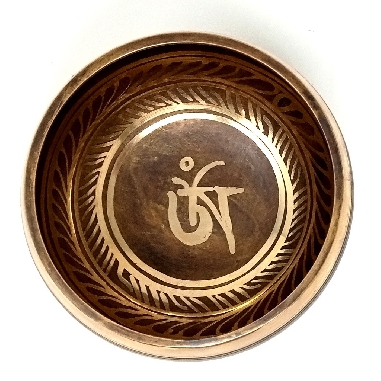 Cuecno torneado bronce 13 cms.