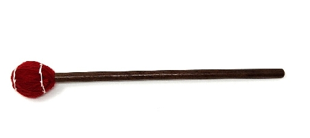 Maza larga de lana 3 x 27 cms.