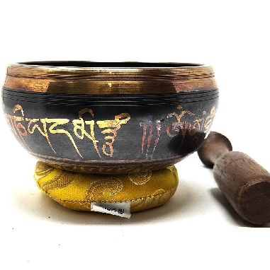 Cuenco torneado "Buda relieve" 11,5 cms.