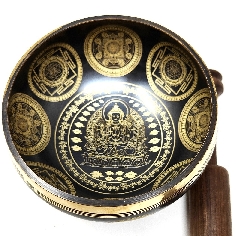 Cuenco torneado "Láser" 11 cms. 2