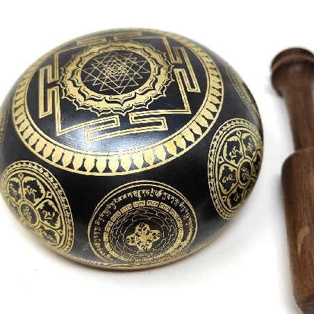 Cuenco torneado "Láser" 11 cms. Cuenco torneado "Láser" 11 cms.