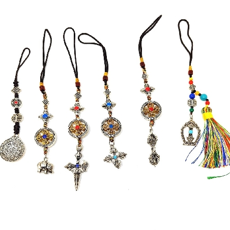 Llaveros símbolos budistas