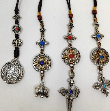 Llaveros símbolos budistas