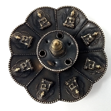 Incensario de cobre "Budas"