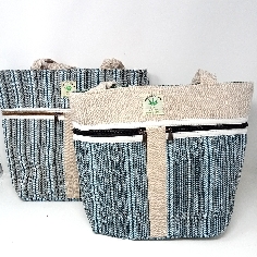 Bolso de cañamo y algodón 2