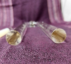 Diapasón de cristal de cuarzo 65 x 3 cms 2