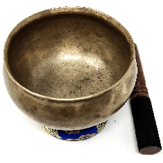 Cuenco 7 metales antiguo Mus10- 14 cms. 2