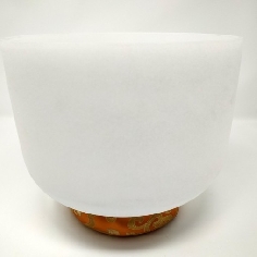 Pareja de cuencos de cuarzo 20-25 cms. binaurales 2