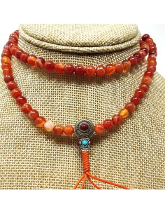 Mala de cornalina bandeada 6 mms "princess"