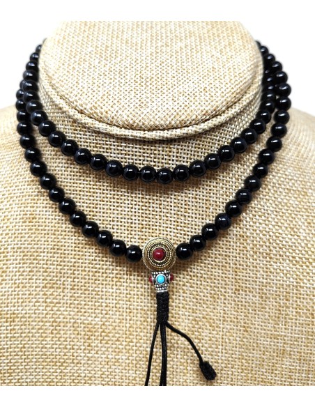 Mala de Onix 6 mm con cierre "princess"