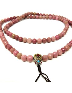 Mala de Rodocrosita 8 mms. con cierre "princess"