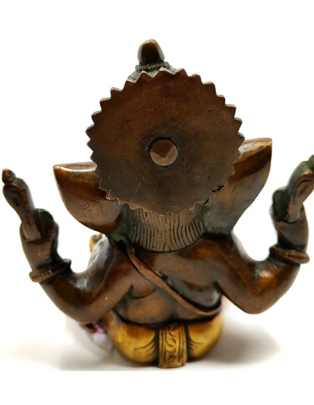 Ganesh bronce 15 cms.