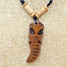 Colgante hueso Ganesh (3 unidades)