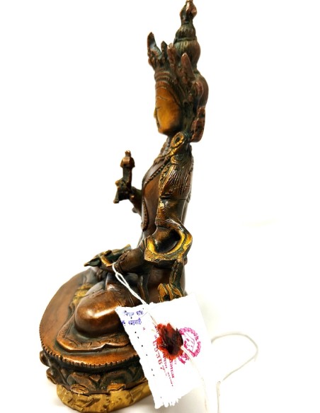 Vajrasattva bronce 21 cm