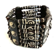 Brazalete hueso símbolos