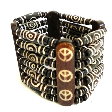 Brazalete hueso símbolos