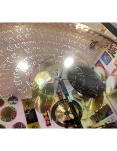 Gong aleación 60 cms. "Om"- Mantra + Funda