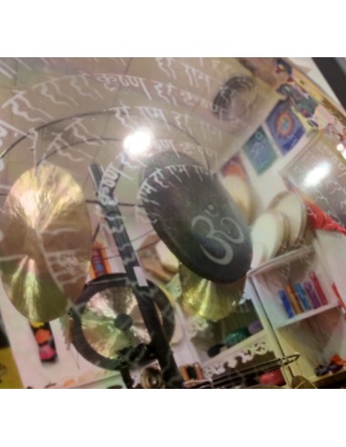 Gong aleación 60 cms. "Om"- Mantra + Funda