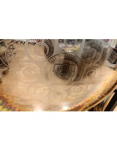 Gong aleación 60 cms. "Shree Yantra" + Funda 2