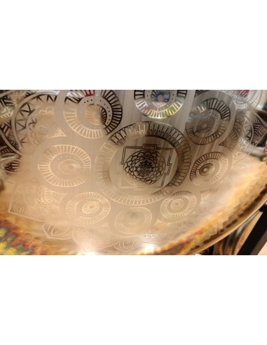 Gong aleación 60 cms. "Shree Yantra" + Funda