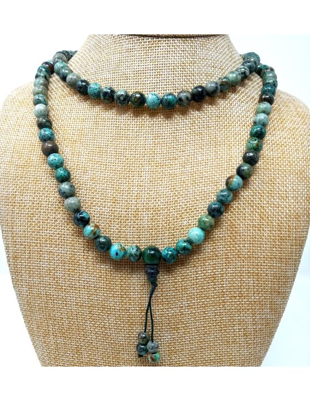 Japamala de Turquesa africana 6 mms