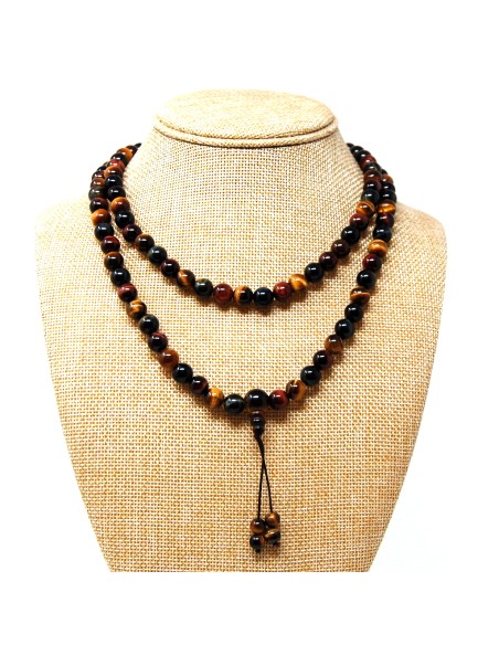 Japamala de Triple ojo 8 mm