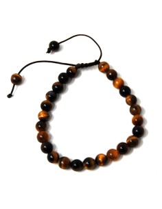 Pulsera de Ojo de tigre 6 mm