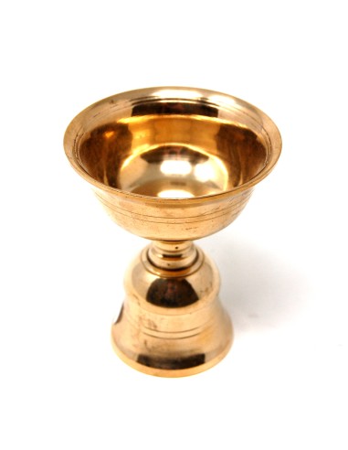 Cuenco ofrendas dorado 10 x 8 cm