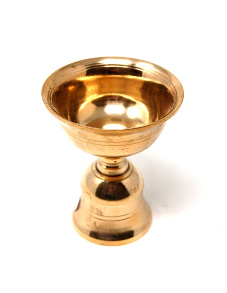 Cuenco ofrendas dorado 10 x 8 cm