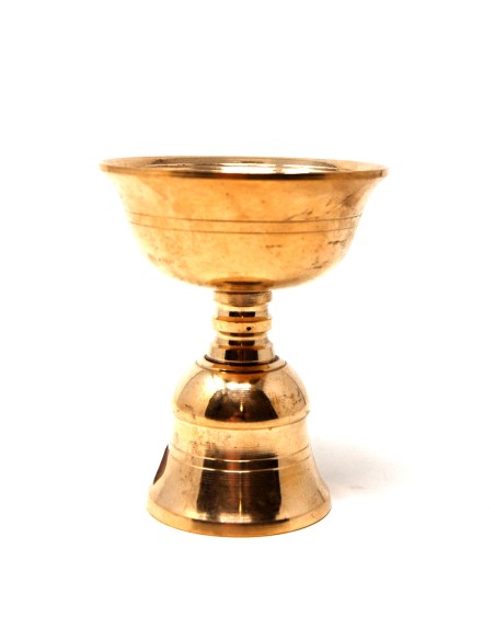 Cuenco ofrendas dorado 10 x 8 cm