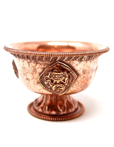 Cuenco ofrendas cobre 10 x 7 cm
